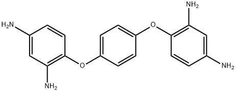 1,3-Benzenediamine, 4,4'-[1,4-phenylenebis(oxy)]bis- 구조식 이미지