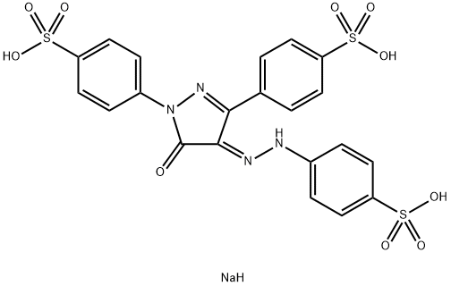 Tartrazine Impurity 1 Structure
