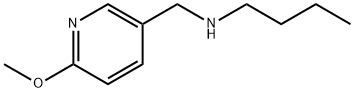 N-Butyl-6-methoxy-3-pyridinemethanamine Structure