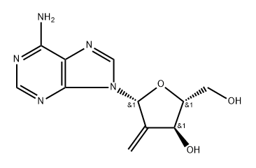 2'-deoxy-2'-methyleneadenosine 구조식 이미지