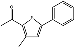 1-(3-Methyl-5-phenyl-2-thienyl)ethanone Structure