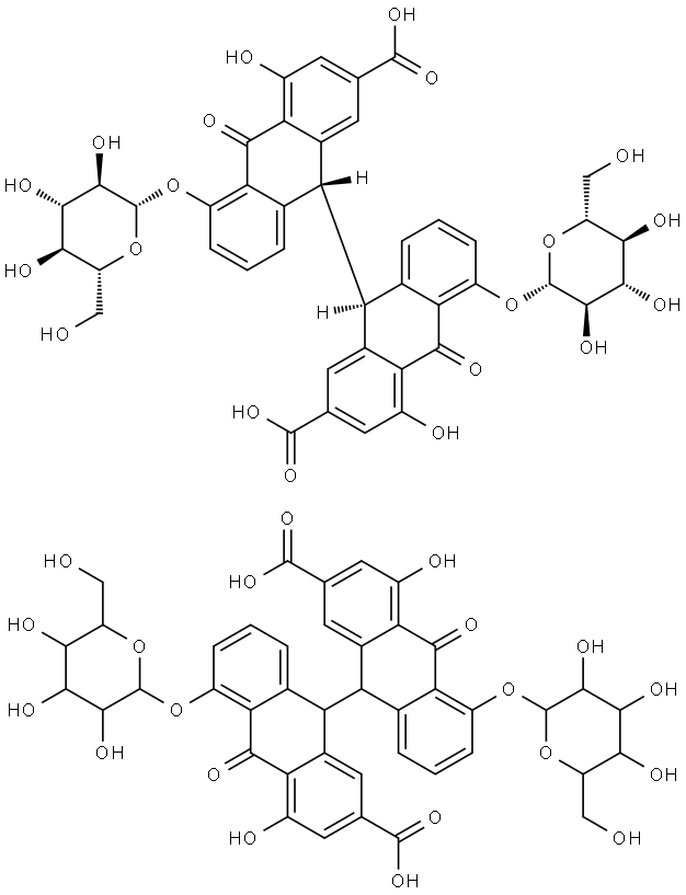 Sennosides Structure