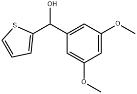 (3,5-dimethoxyphenyl)(thiophen-2-yl)methanol Structure