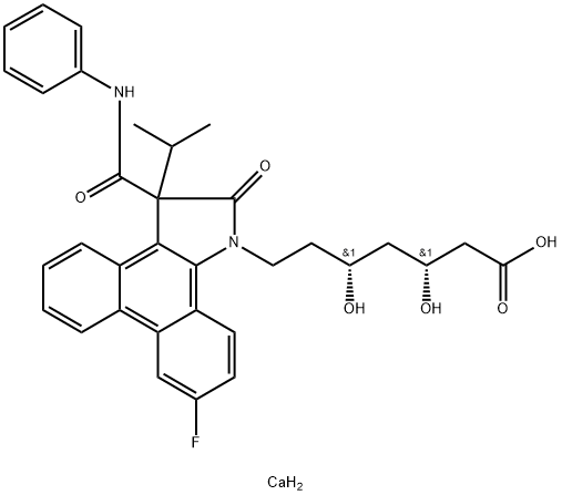 Atorvastatin LactaM Phenanthrene CalciuM Salt Structure