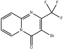 3-Bromo-2-(trifluoromethyl)-4H-pyrido[1,2-a]pyrimidin-4-one Structure