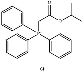 (Isopropyloxycarbonylmethyl)triphenylphonium chloride Structure