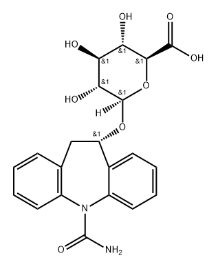 Eslicarbazepine glucuronideQ: What is 
Eslicarbazepine glucuronide Q: What is the CAS Number of 
Eslicarbazepine glucuronide Structure