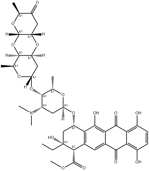 antibiotic 80334 C 구조식 이미지