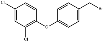 1-[4-(Bromomethyl)phenoxy]-2,4-dichlorobenzene Structure