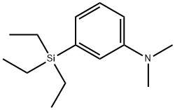 N,N-Dimethyl-3-(triethylsilyl)benzenamine Structure