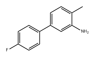 4'-Fluoro-4-methyl-[1,1'-biphenyl]-3-amine Structure