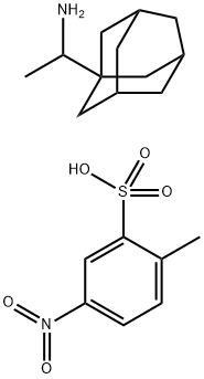 2-Methyl-5-nitrobenzenesulfonic acid-[1-(1-adamantyl)ethyl]amine (1:1) Structure