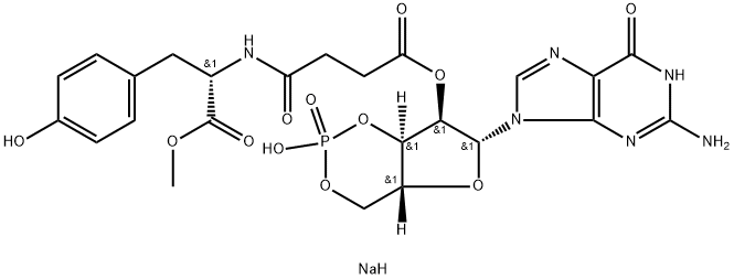 2'-O-MS-TME-cGMP 구조식 이미지