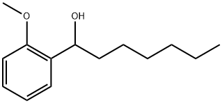 α-Hexyl-2-methoxybenzenemethanol Structure