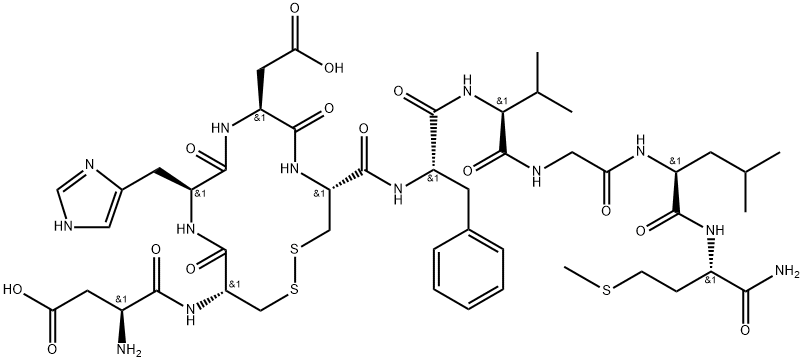 neuromedin K, cyclic Cys(2,5)- Structure