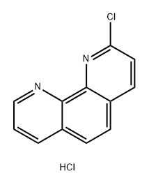 1,10-Phenanthroline, 2-chloro-, hydrochloride (1:1) Structure