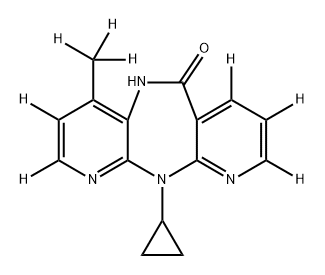 Nevirapine D8Q: What is 
Nevirapine D8 Q: What is the CAS Number of 
Nevirapine D8 Structure