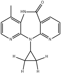 Nevirapine-d4 Structure