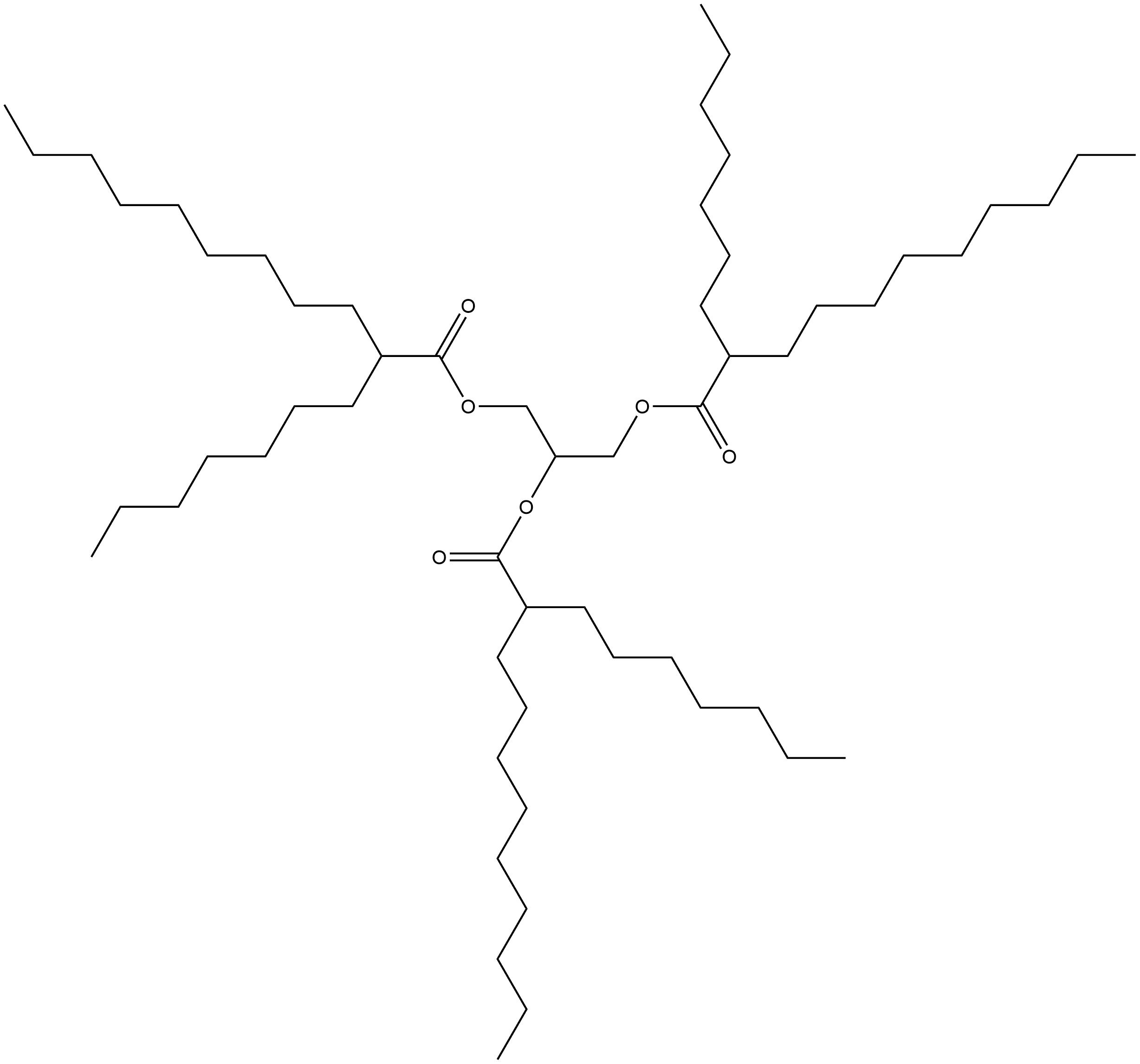 TRIHEPTYLUNDECANOIN Structure