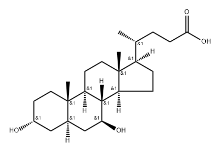 Allo-UDCA Structure