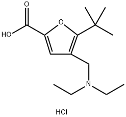 5-{tert}-butyl-4-[(diethylamino)methyl]-2-furoic acid Structure