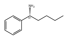 Benzenemethanamine, α-butyl-, (αR)- Structure