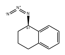 Naphthalene, 1-azido-1,2,3,4-tetrahydro-, (1R)- 구조식 이미지