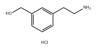 Benzenemethanol, 3-(2-aminoethyl)-, hydrochloride (1:1) Structure