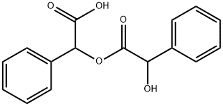 Benzeneacetic acid, α-hydroxy-, carboxyphenylmethyl ester Structure