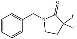 1-benzyl-3,3-difluoropyrrolidin-2-one Structure