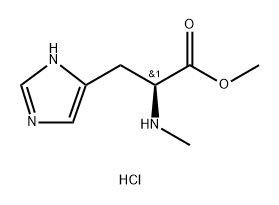 N-α-Methyl-L-histidine methyl ester dihydrochloride Structure