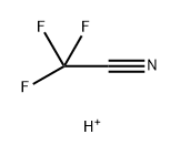 Acetonitrile, 2,2,2-trifluoro-, conjugate acid (1:1) Structure