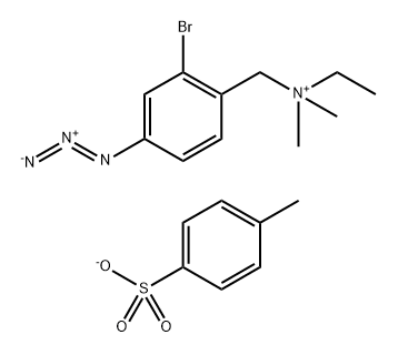 4-azidobretylium tosylate Structure