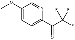 2,2,2-Trifluoro-1-(5-methoxypyridin-2-yl)ethanone Structure