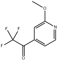 2,2,2-Trifluoro-1-(2-methoxypyridin-4-yl)ethanone Structure