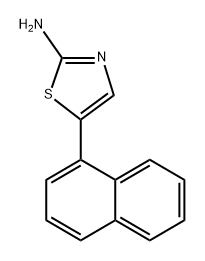 5-(Naphthalen-1-yl)thiazol-2-amine Structure