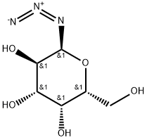 α-D-Galactopyranosyl azide Structure