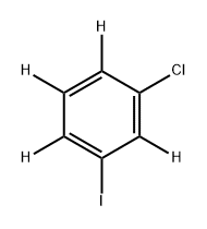 Benzene-1,2,3,5-d4, 4-chloro-6-iodo- Structure