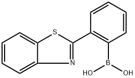 (2-(benzo[d]thiazol-2-yl)phenyl)boronic acid Structure