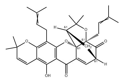 Deoxymorellin Structure