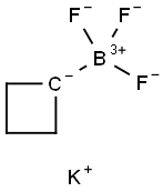 시클로부틸트리플루오로보레이트칼륨 구조식 이미지