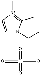 1H-Imidazolium, 3-ethyl-1,2-dimethyl-, perchlorate (1:1) 구조식 이미지