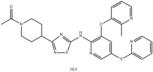 AR453588 hydrochloride Structure