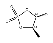 1,3,2-Dioxathiolane, 4,5-dimethyl-, 2,2-dioxide, (4R,5R)- Structure