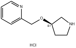 (R)-2-((Pyrrolidin-3-yloxy)methyl)pyridine dihydrochloride Structure