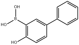 (4-Hydroxy-[1,1'-biphenyl]-3-yl)boronic acid Structure