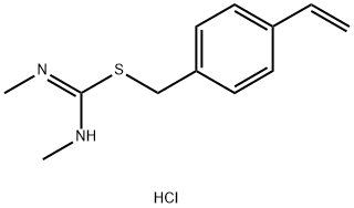 N,N′-dimethylcarbamimidothioicacid(4-ethenylphenyl)methyl ester
?hydrochloride (1:1) Structure