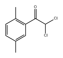 2,2-dichloro-1-(2,5-dimethylphenyl)ethanone Structure