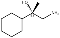 (S)-1-amino-2-cyclohexylpropan-2-ol Structure