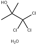 1,1,1-Trichloro-2-methyl-propanol Hydrat Structure